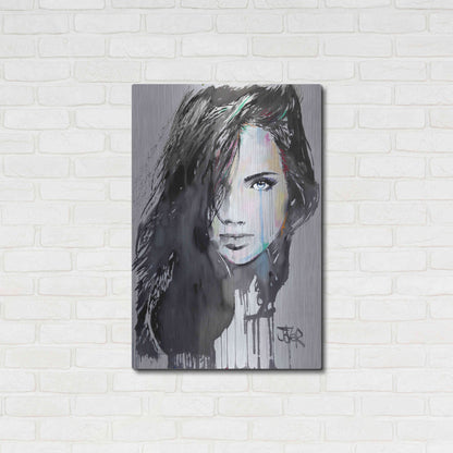 Luxe Metal Art 'Talisman' by Loui Jover, Metal Wall Art,24x36