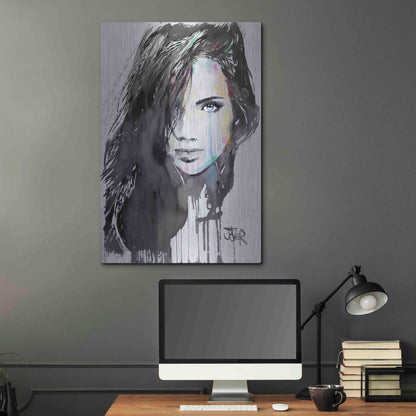 Luxe Metal Art 'Talisman' by Loui Jover, Metal Wall Art,24x36