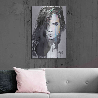 Luxe Metal Art 'Talisman' by Loui Jover, Metal Wall Art,24x36