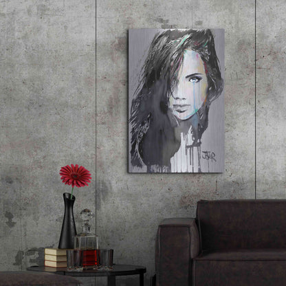 Luxe Metal Art 'Talisman' by Loui Jover, Metal Wall Art,24x36