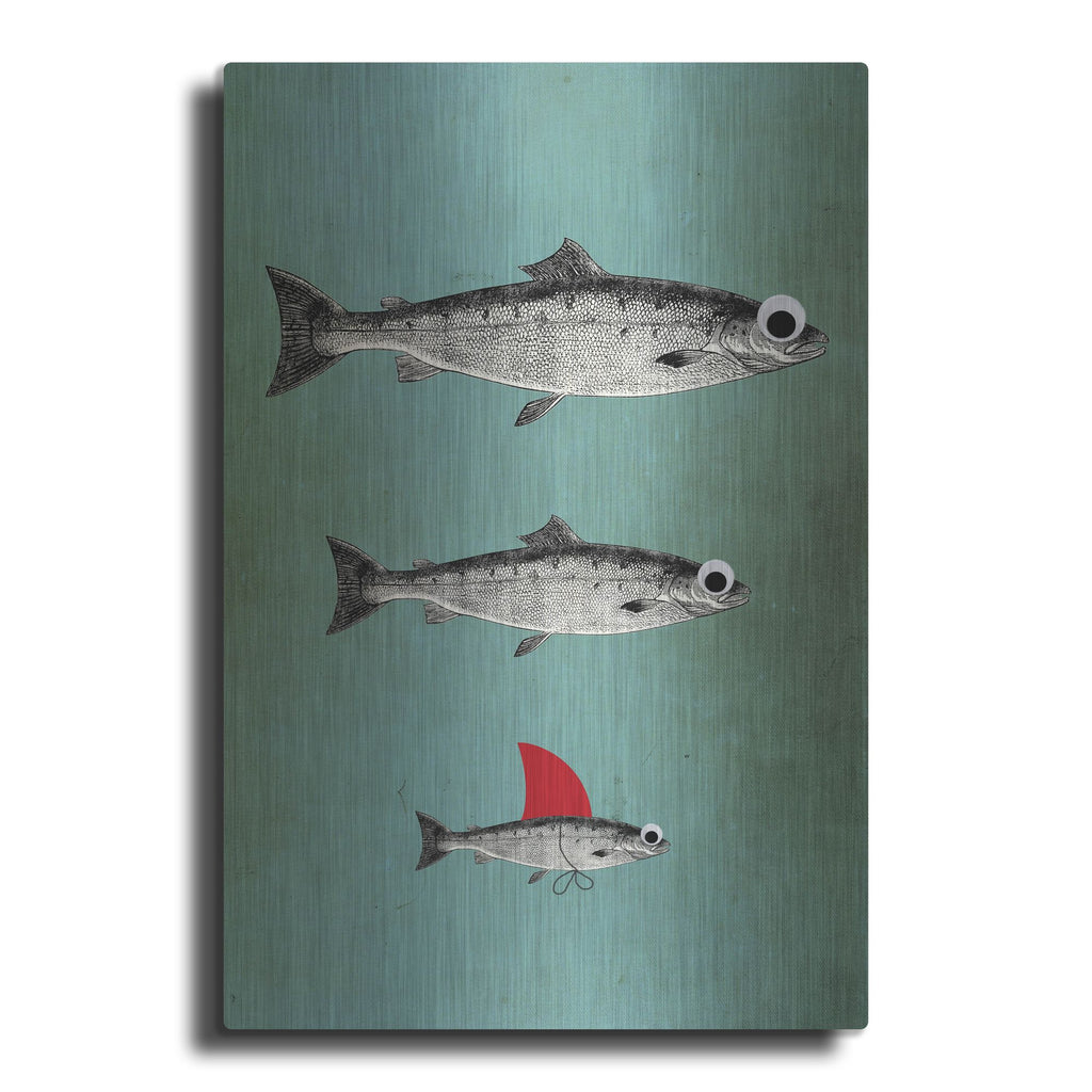 Luxe Metal Art 'Surviving' by Elo Marc, Metal Wall Art