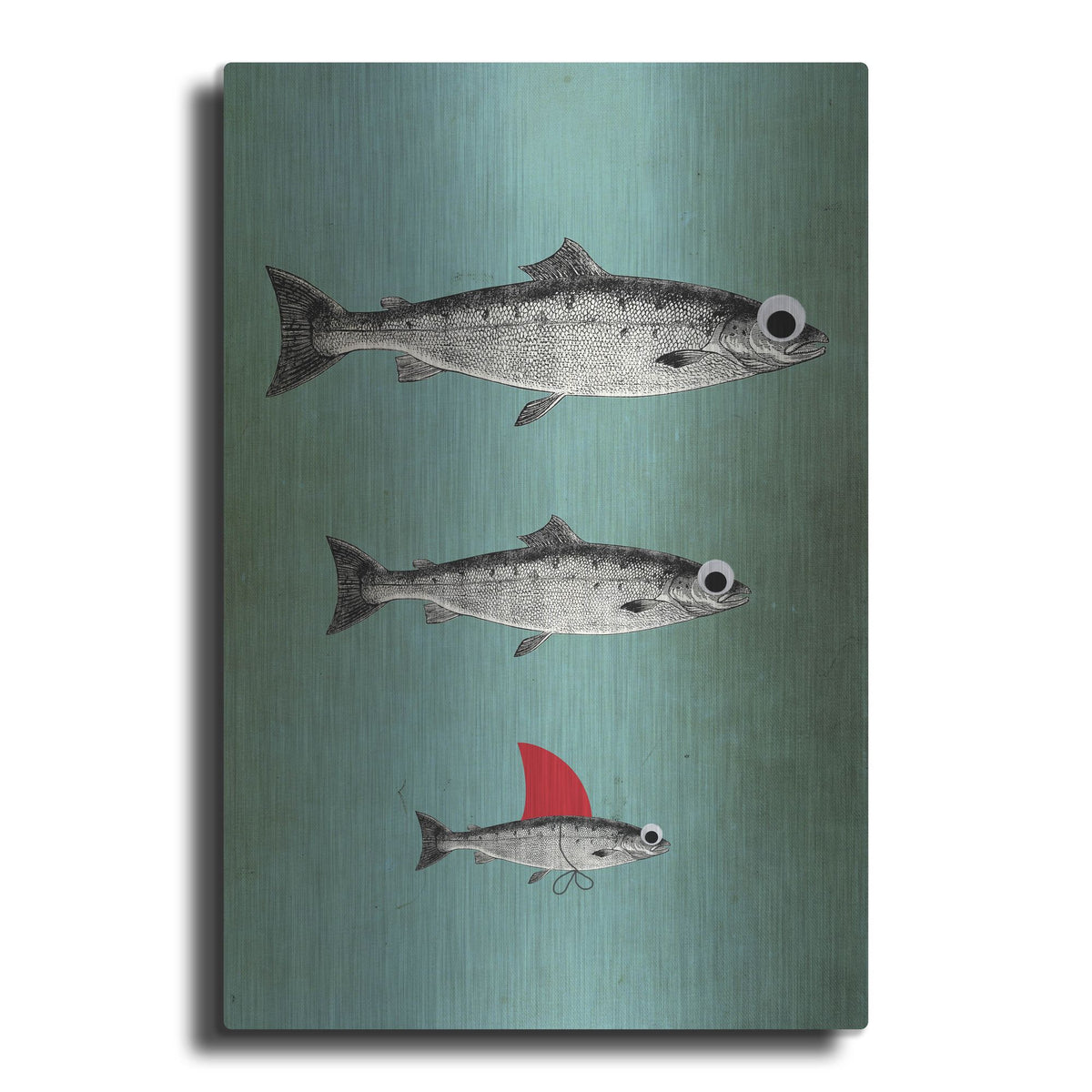 Luxe Metal Art 'Surviving' by Elo Marc, Metal Wall Art