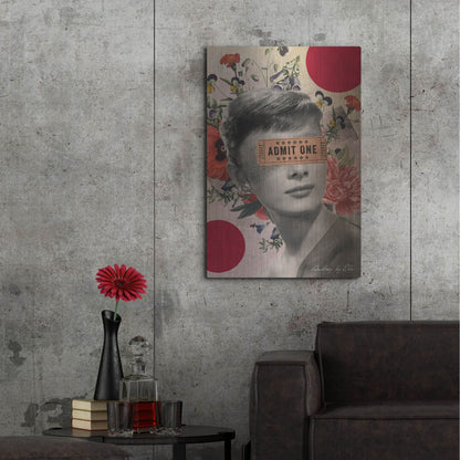 Luxe Metal Art 'Audrey' by Elo Marc, Metal Wall Art,24x36