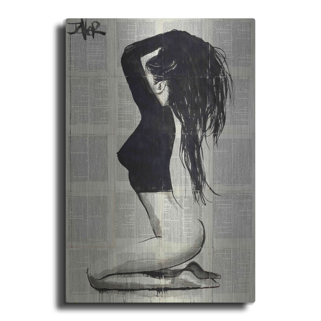 Luxe Metal Art 'The Black Top' by Loui Jover, Metal Wall Art