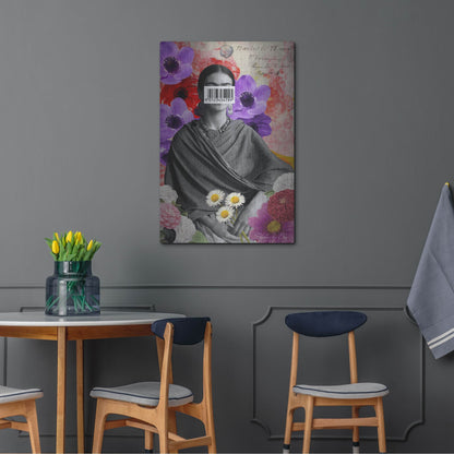 Luxe Metal Art 'Frida' by Elo Marc, Metal Wall Art,24x36