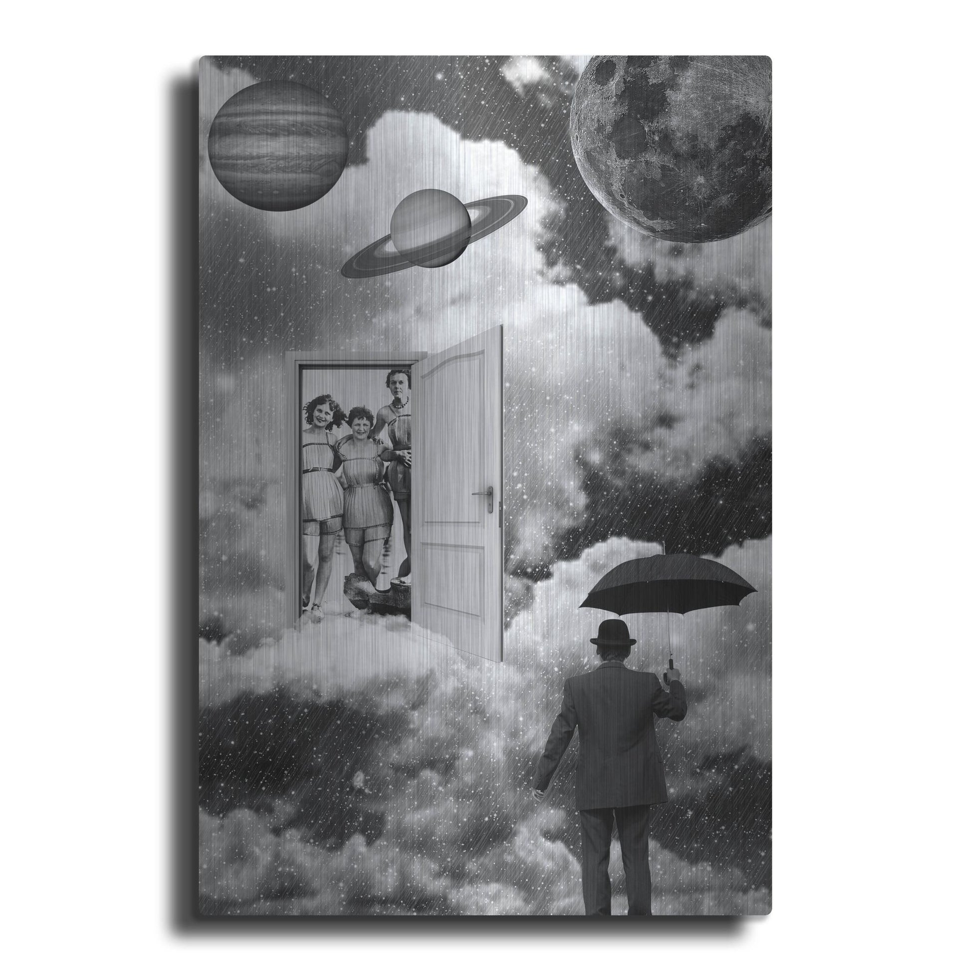 Luxe Metal Art 'Heaven's Door' by Elo Marc, Metal Wall Art