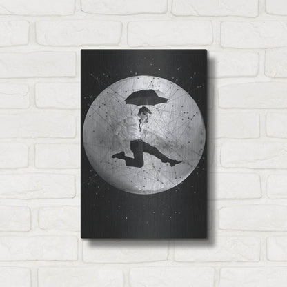 Luxe Metal Art 'Men Are From Mars' by Elo Marc, Metal Wall Art,12x16
