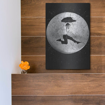 Luxe Metal Art 'Men Are From Mars' by Elo Marc, Metal Wall Art,12x16