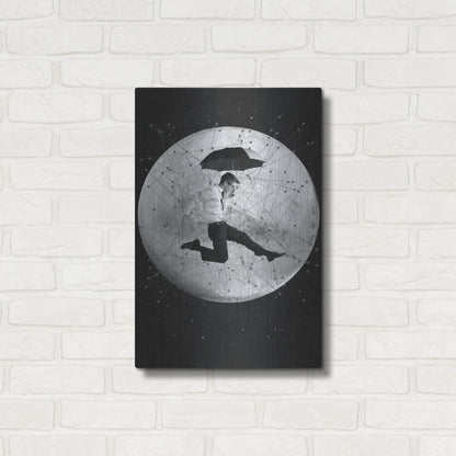 Luxe Metal Art 'Men Are From Mars' by Elo Marc, Metal Wall Art,16x24