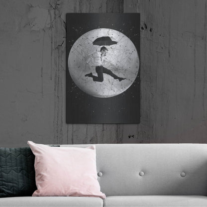 Luxe Metal Art 'Men Are From Mars' by Elo Marc, Metal Wall Art,24x36