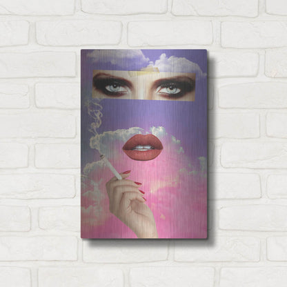 Luxe Metal Art 'Vanity' by Elo Marc, Metal Wall Art,12x16