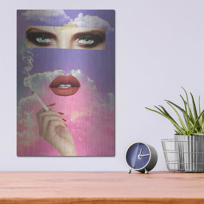 Luxe Metal Art 'Vanity' by Elo Marc, Metal Wall Art,12x16