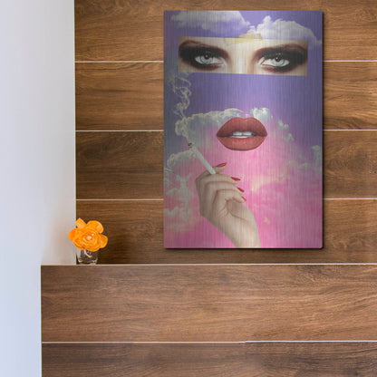 Luxe Metal Art 'Vanity' by Elo Marc, Metal Wall Art,12x16