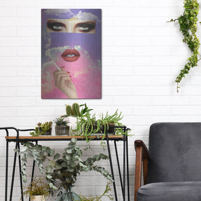 Luxe Metal Art 'Vanity' by Elo Marc, Metal Wall Art,12x16