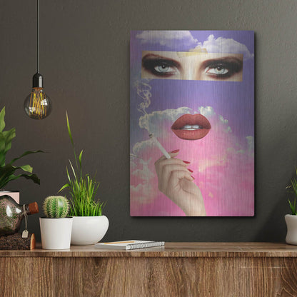Luxe Metal Art 'Vanity' by Elo Marc, Metal Wall Art,12x16