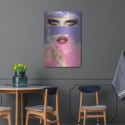 Luxe Metal Art 'Vanity' by Elo Marc, Metal Wall Art,24x36