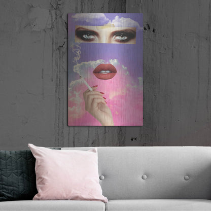 Luxe Metal Art 'Vanity' by Elo Marc, Metal Wall Art,24x36