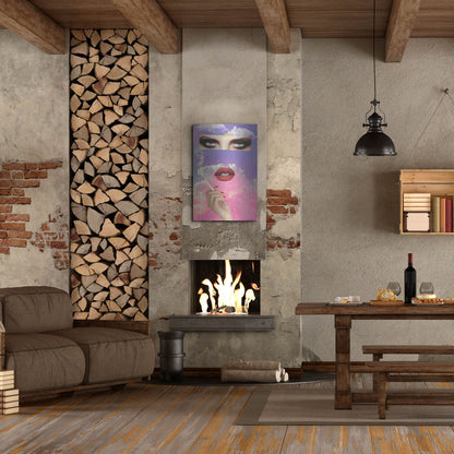 Luxe Metal Art 'Vanity' by Elo Marc, Metal Wall Art,24x36