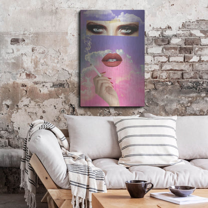 Luxe Metal Art 'Vanity' by Elo Marc, Metal Wall Art,24x36