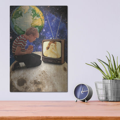 Luxe Metal Art 'Xposed' by Elo Marc, Metal Wall Art,12x16