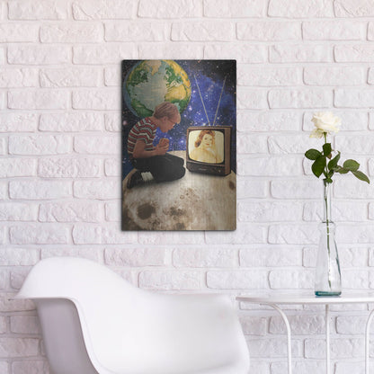 Luxe Metal Art 'Xposed' by Elo Marc, Metal Wall Art,16x24