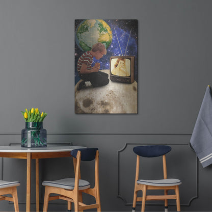 Luxe Metal Art 'Xposed' by Elo Marc, Metal Wall Art,24x36