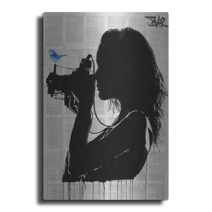 Luxe Metal Art 'The Vintage Shooter' by Loui Jover, Metal Wall Art