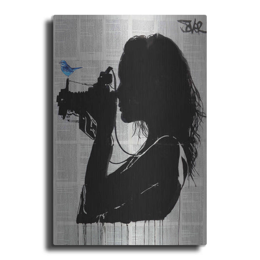 Luxe Metal Art 'The Vintage Shooter' by Loui Jover, Metal Wall Art