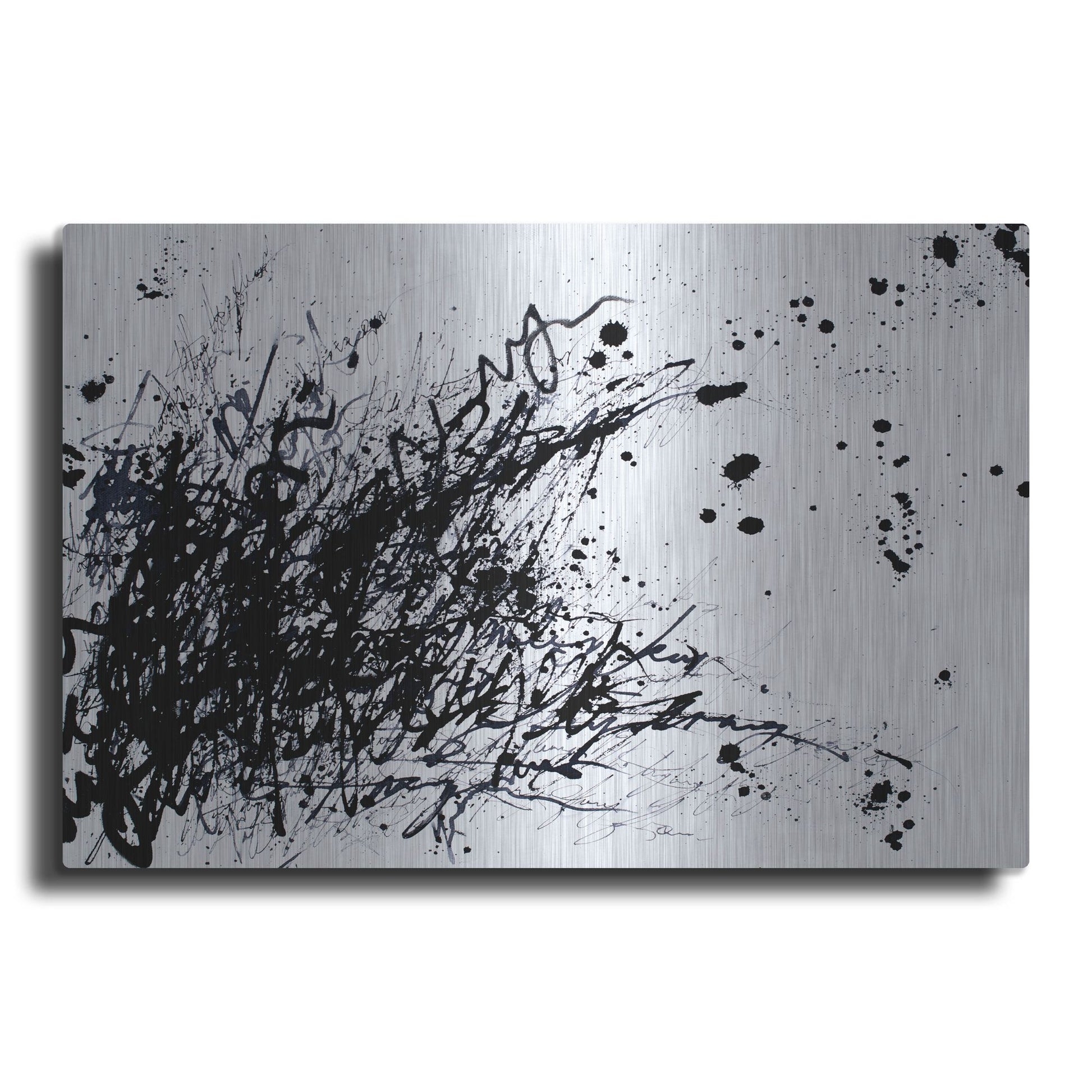 Luxe Metal Art 'Cougar Magnum Bullet' by Hanna Bruer, Metal Wall Art