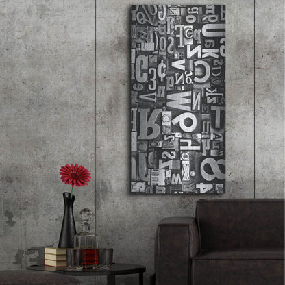 Luxe Metal Art 'Typography Photography 2' by Holli Conger, Metal Wall Art,24x48