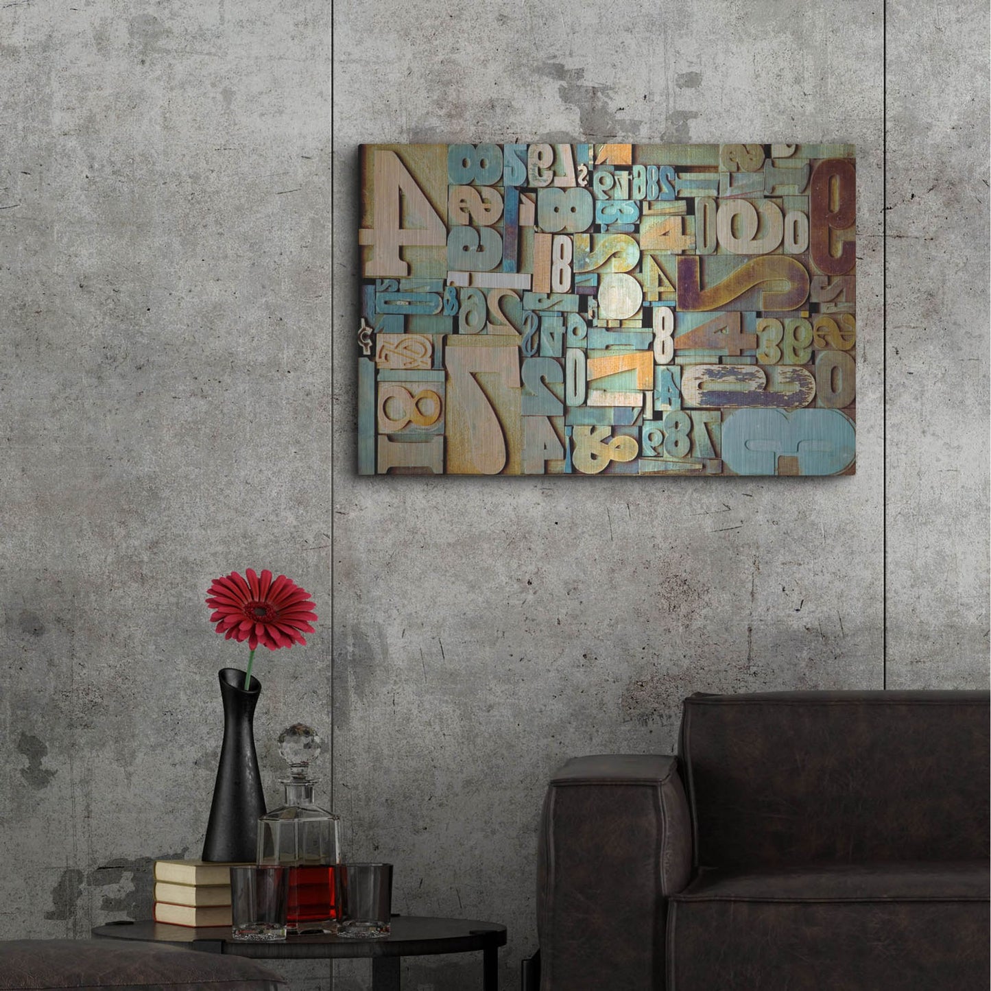 Luxe Metal Art 'Typography Photography 3' by Holli Conger, Metal Wall Art,36x24