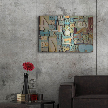 Luxe Metal Art 'Typography Photography 3' by Holli Conger, Metal Wall Art,36x24