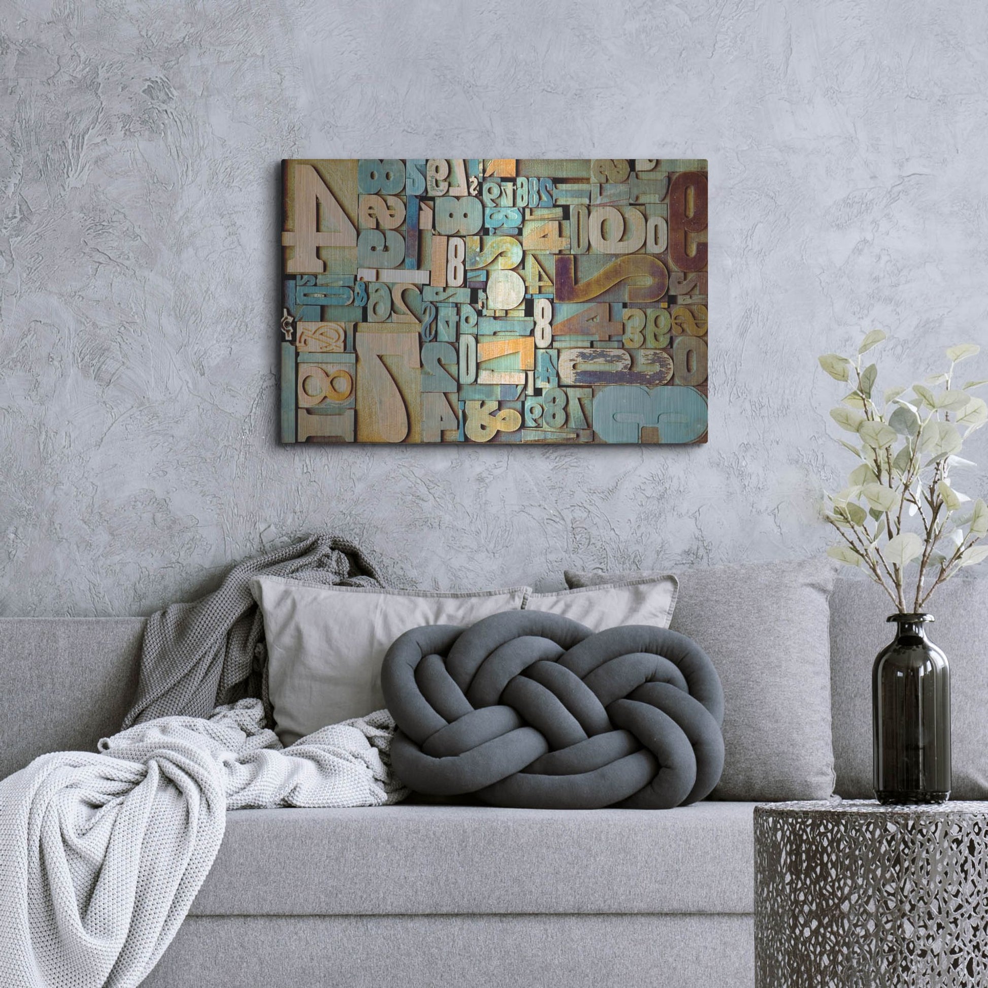 Luxe Metal Art 'Typography Photography 3' by Holli Conger, Metal Wall Art,36x24