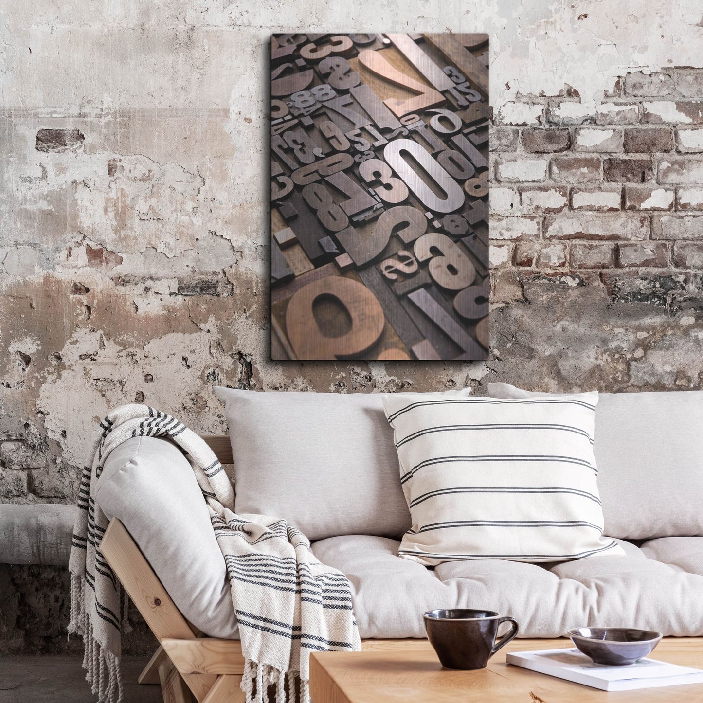 Luxe Metal Art 'Typography Photography 11' by Holli Conger, Metal Wall Art,24x36