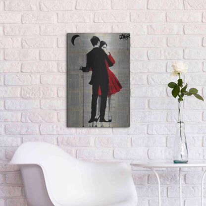 Luxe Metal Art 'True Romance' by Loui Jover, Metal Wall Art,16x24