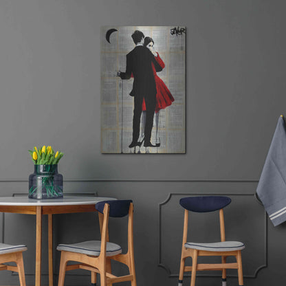 Luxe Metal Art 'True Romance' by Loui Jover, Metal Wall Art,24x36