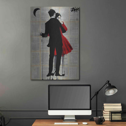 Luxe Metal Art 'True Romance' by Loui Jover, Metal Wall Art,24x36