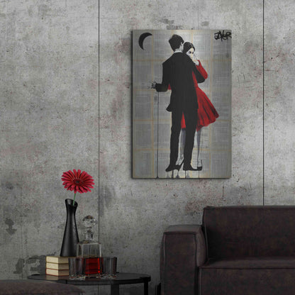 Luxe Metal Art 'True Romance' by Loui Jover, Metal Wall Art,24x36