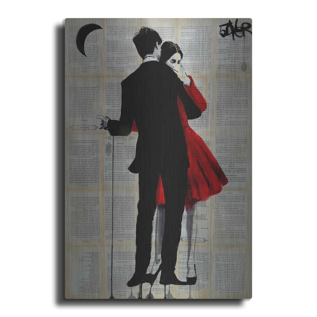 'True Romance' by Loui Jover – Metal Wall Art