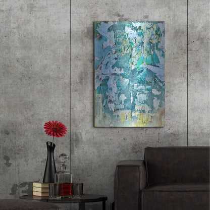 Luxe Metal Art 'Bus Poster Remnant Siena 8' by IMB, Metal Wall Art,24x36