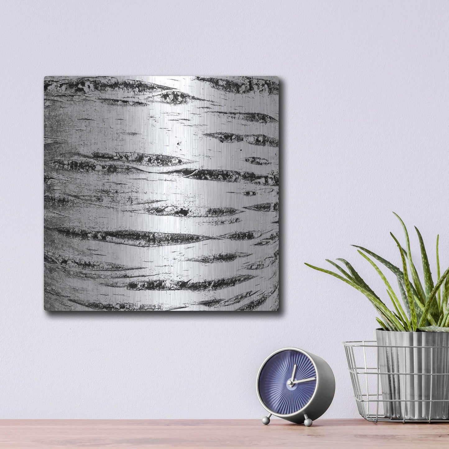 Luxe Metal Art 'Future Canoe' by IMB, Metal Wall Art,12x12