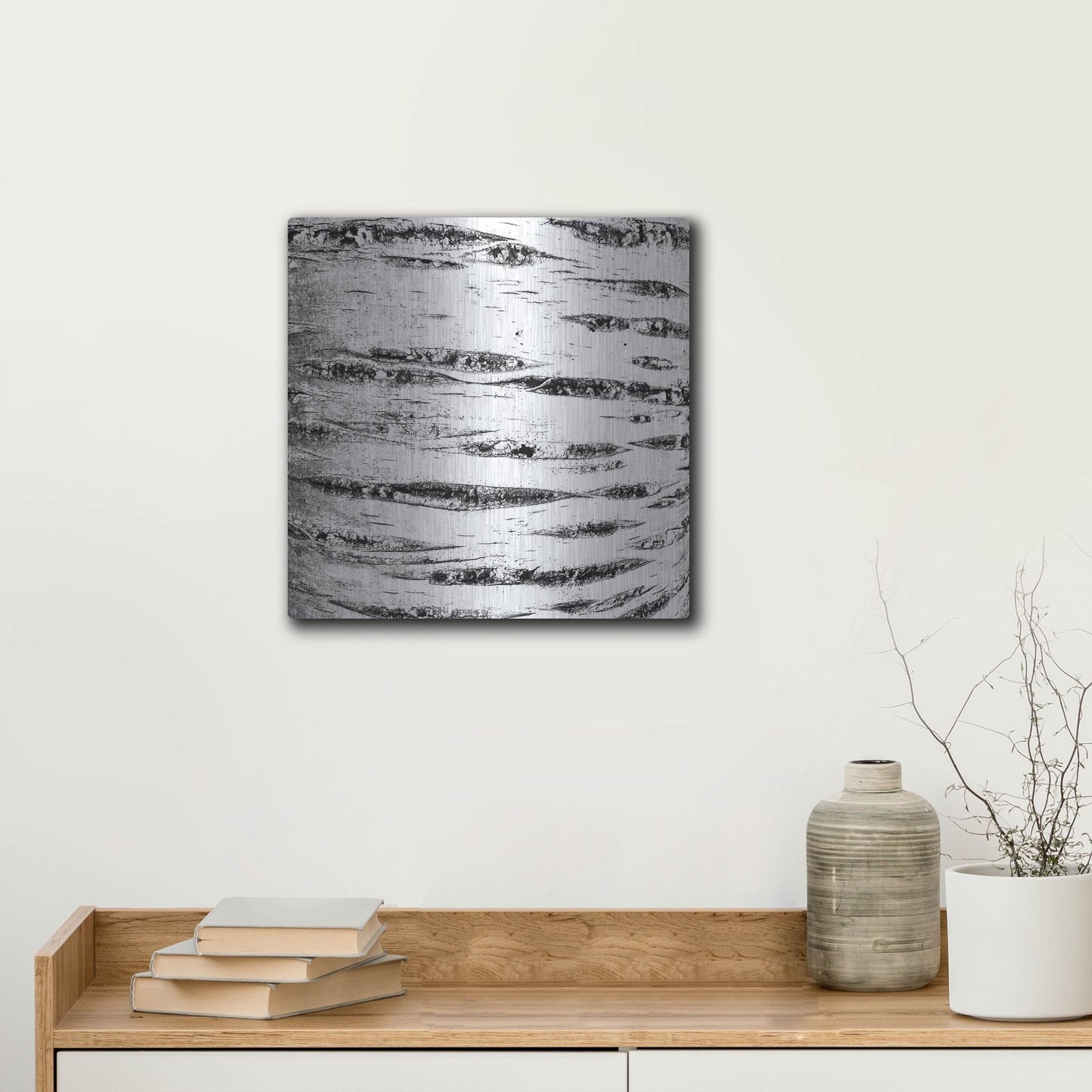 Luxe Metal Art 'Future Canoe' by IMB, Metal Wall Art,12x12