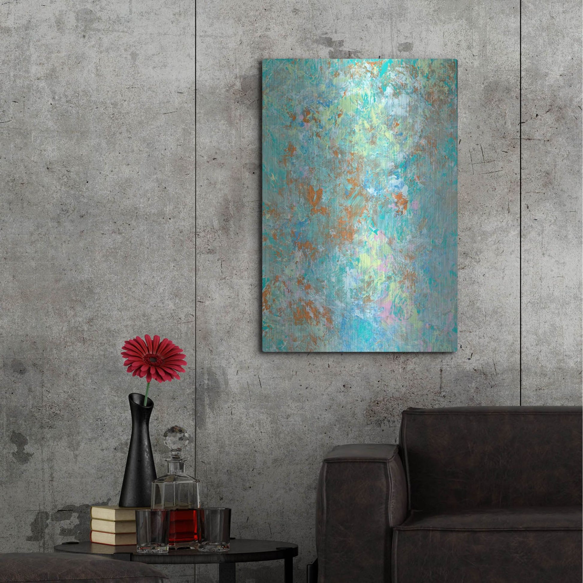 Luxe Metal Art 'Sofia's Choice' by IMB, Metal Wall Art,24x36