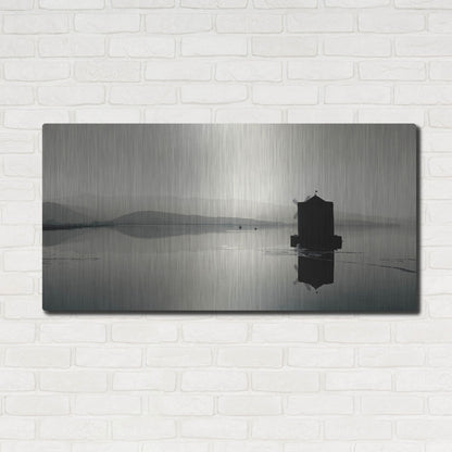 Luxe Metal Art 'Still Waters At Mulino Spagnolo' by IMB, Metal Wall Art,48x24