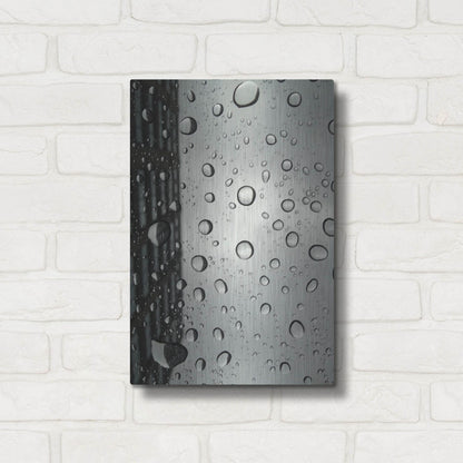 Luxe Metal Art 'Windshield Drops NYC' by IMB, Metal Wall Art,12x16