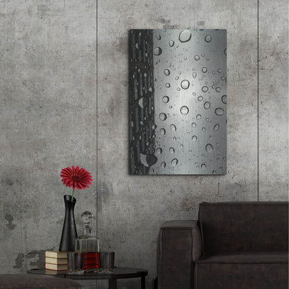 Luxe Metal Art 'Windshield Drops NYC' by IMB, Metal Wall Art,24x36