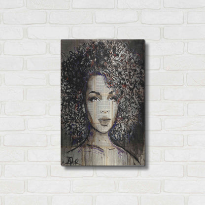 Luxe Metal Art 'Wonder' by Loui Jover, Metal Wall Art,16x24