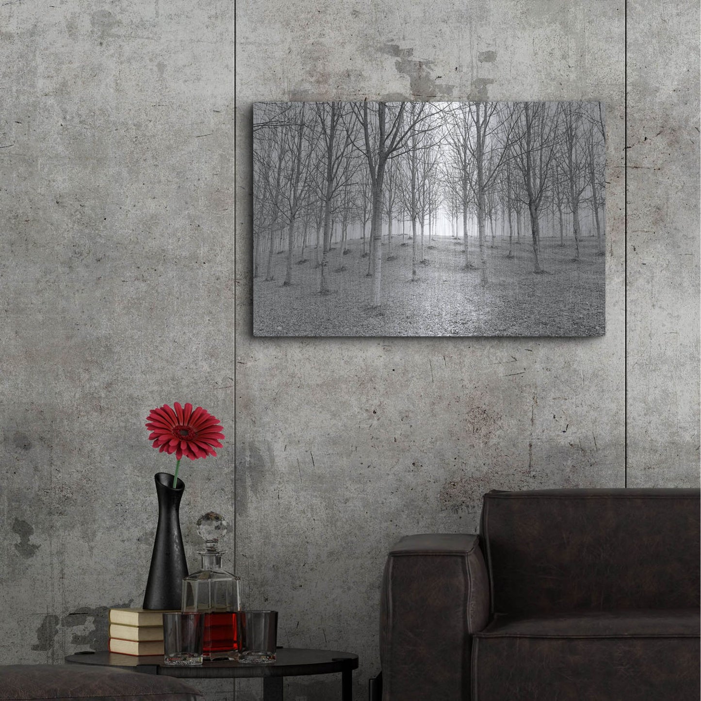 Luxe Metal Art 'Nature Reorganised' by IMB, Metal Wall Art,36x24