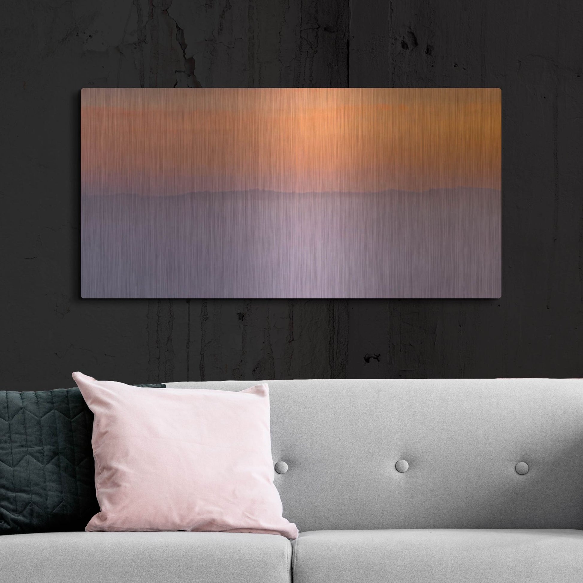 Luxe Metal Art 'Tequila Toscana' by IMB, Metal Wall Art,48x24