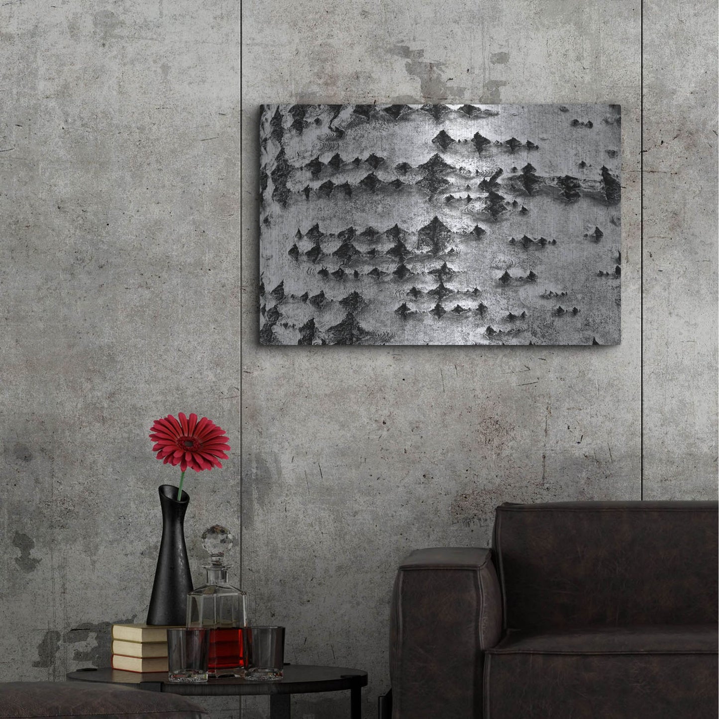 Luxe Metal Art 'Woodpecker's Delight' by IMB, Metal Wall Art,36x24